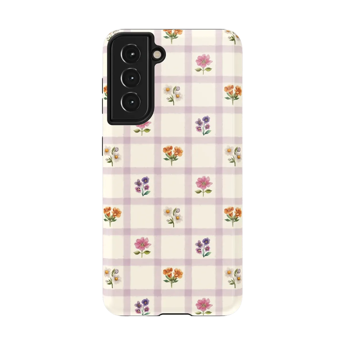Meadow Check | Floral Gingham Case