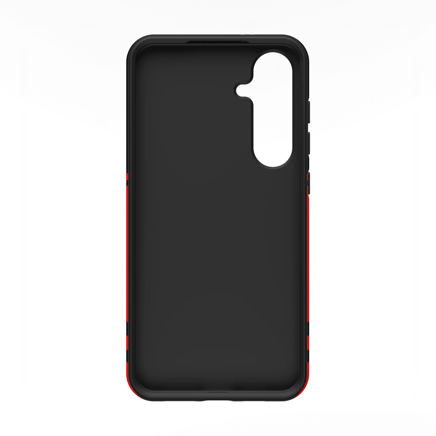 Storm Warning | Black & Red Stripes Case