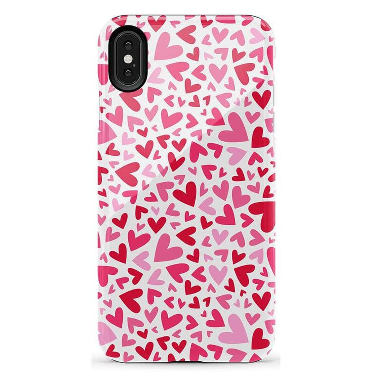 XOXO | Candy Hearts Case iPhone Case get.casely Essential iPhone XS Max
