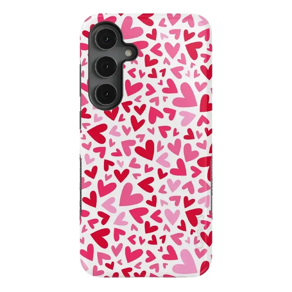 XOXO | Candy Hearts Samsung Case Samsung Case Casetry Bold Flex + MagSafe® Galaxy S25 Plus