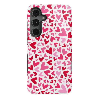XOXO | Candy Hearts Samsung Case Samsung Case Casetry Bold Flex + MagSafe® Galaxy S25 Plus