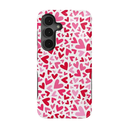 XOXO | Candy Hearts Samsung Case Samsung Case Casetry Bold Flex + MagSafe® Galaxy S25