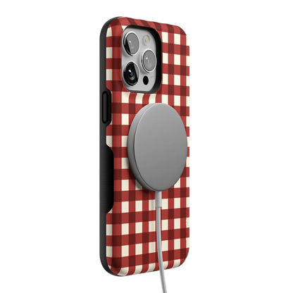 Checked Twice | Red Plaid Case