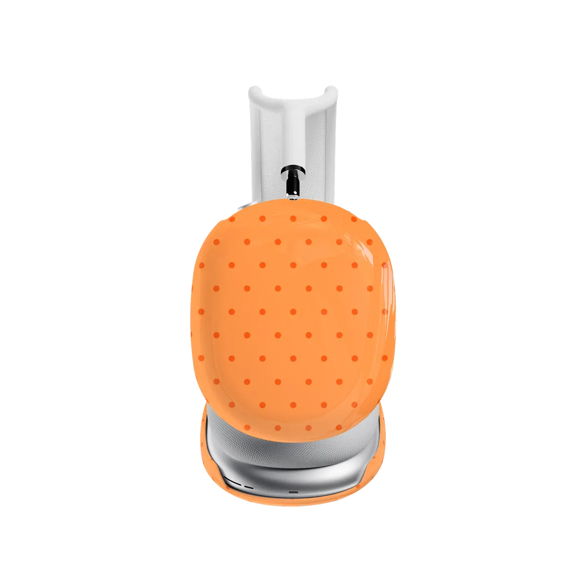 On the Dot | Orange Polka Dot AirPods Max Case