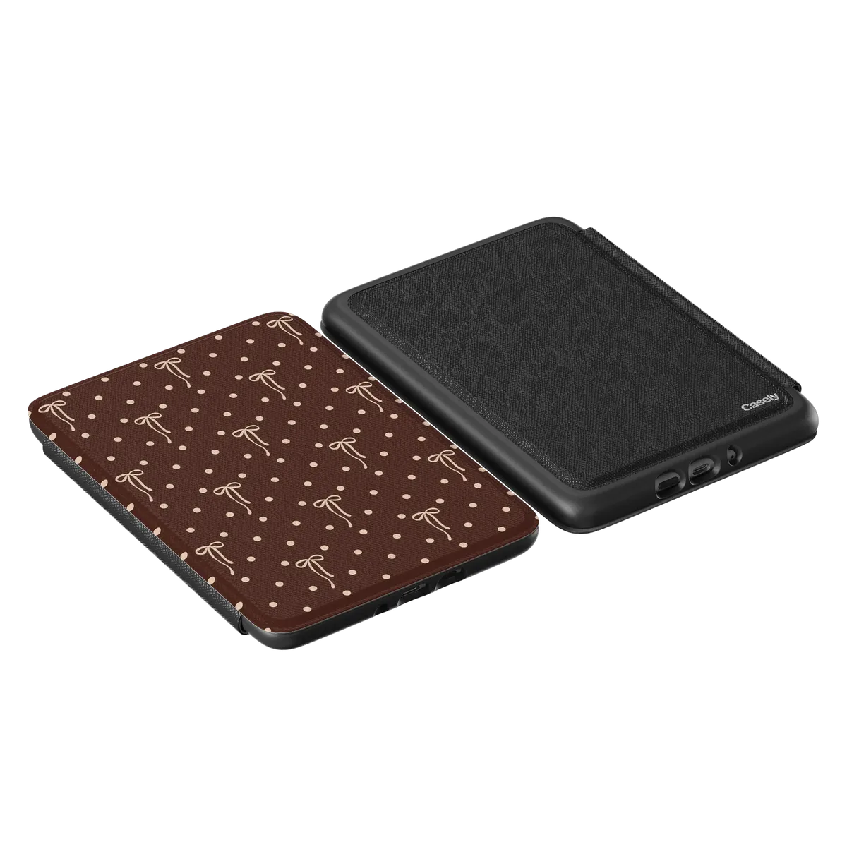 Teddy Bows | Brown Polka Dot Kindle Case