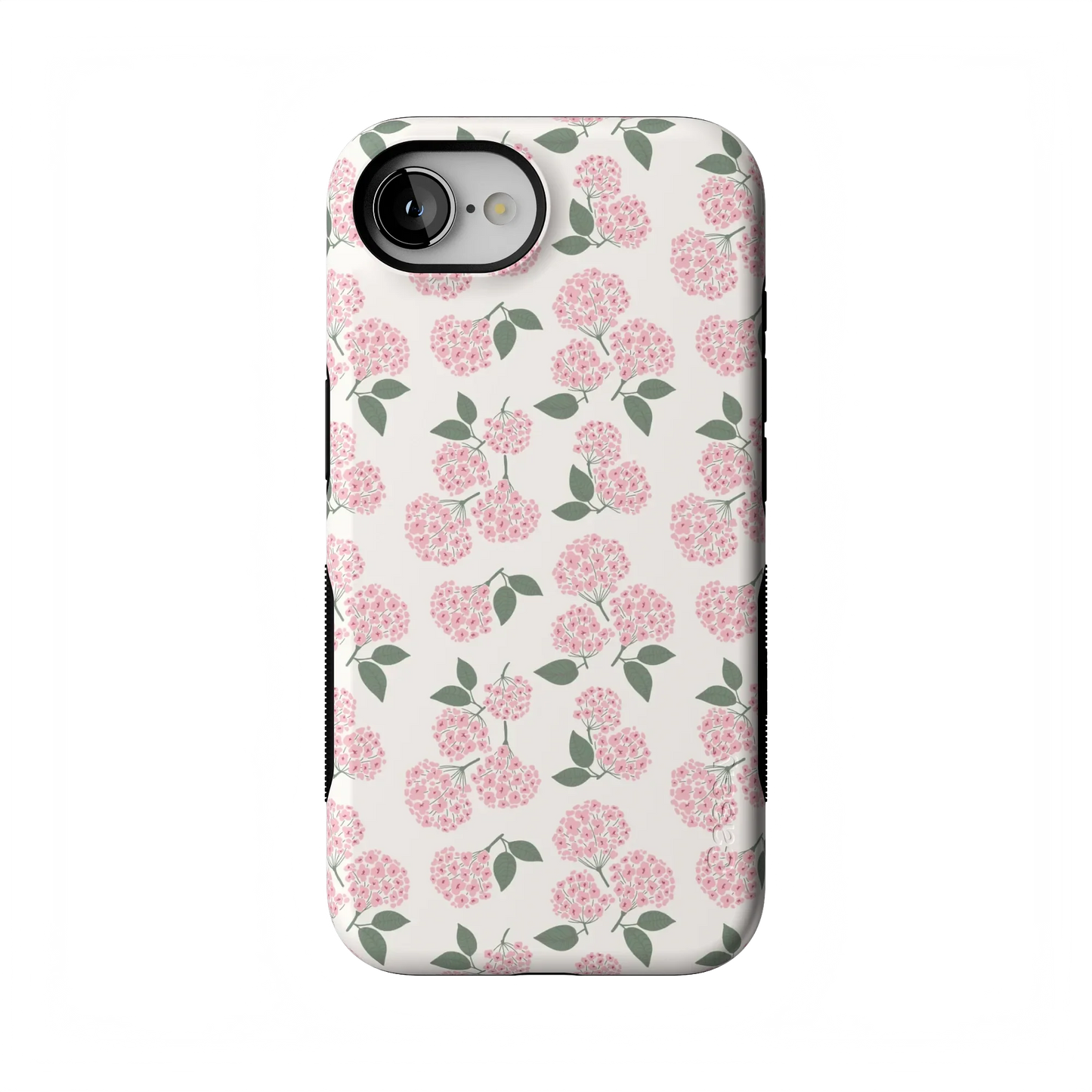 Nantucket Cottage | Pink Hydrangea Case - iPhone 16E