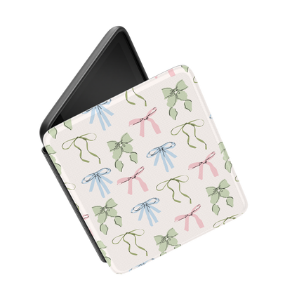 Whimsy Girlie | Pastel Bows Kindle Case