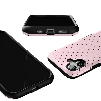 On the Dot | Pink Polka Dot Case