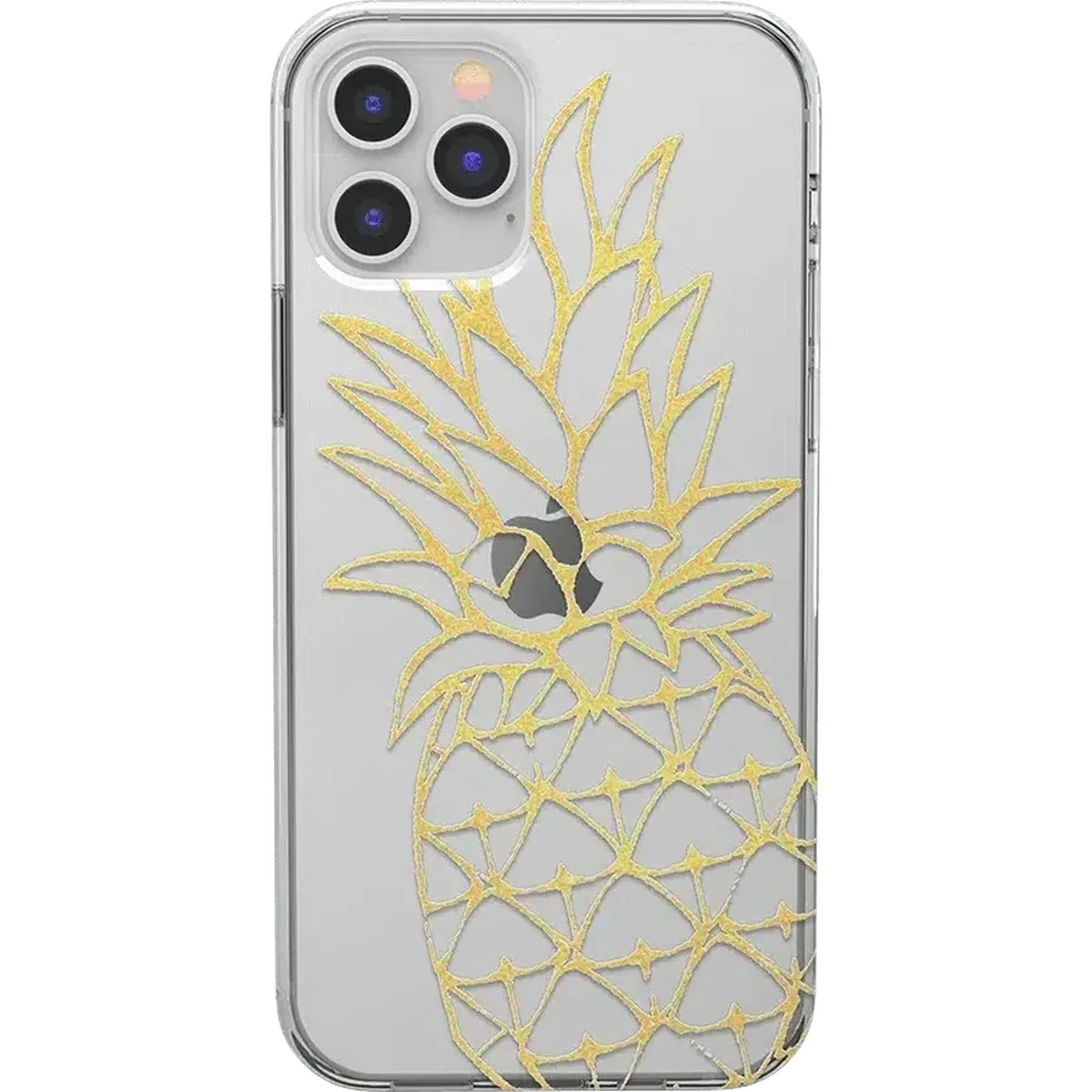 You're a Fine-Apple | Gold Pineapple Clear Case iPhone Case get.casely Classic iPhone 12 Pro