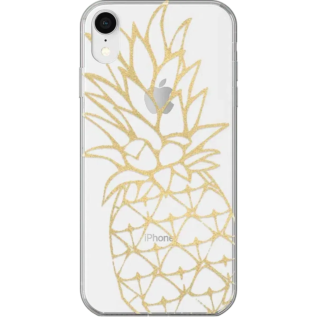 You're a Fine-Apple | Gold Pineapple Clear Case iPhone Case get.casely Classic iPhone XR
