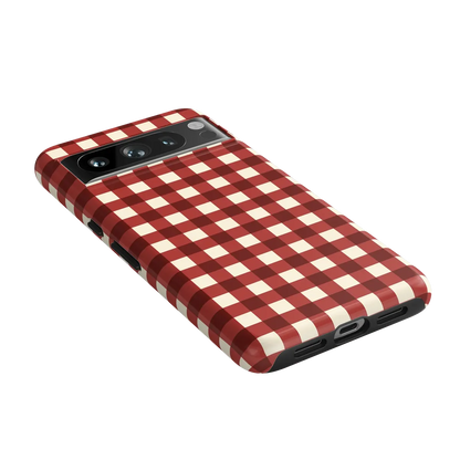 Checked Twice | Red Plaid Case