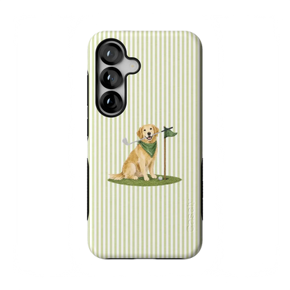 Golden on the Green | Clubhouse Case - Galaxy S25