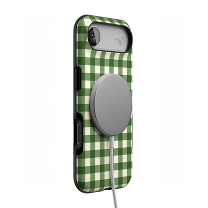 Checked Twice | Green Plaid Case