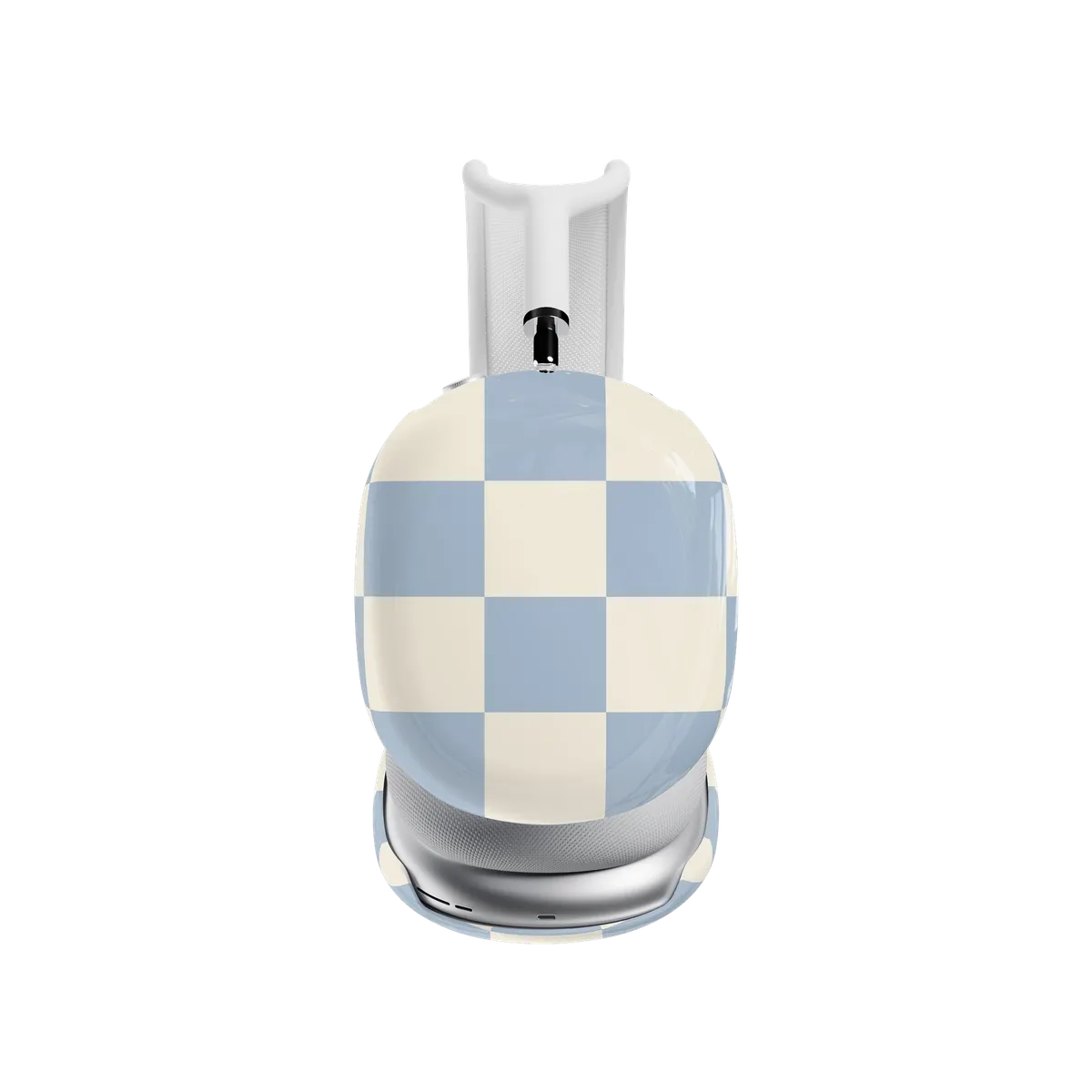 Fit Check | Light Blue Checkerboard AirPods Max Case