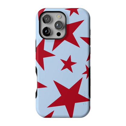 Stars Align | Blue & Red Stars Case - iPhone 16 Pro