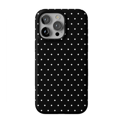 On the Dot | White Polka Dot Case