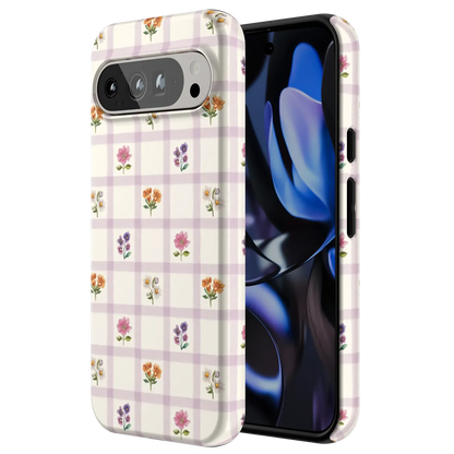 Meadow Check | Floral Gingham Case