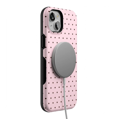 On the Dot | Pink Polka Dot Case