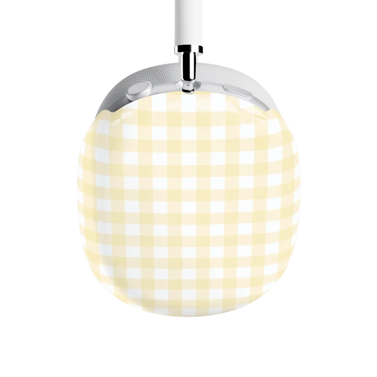 Pastel Picnic | Yellow Gingham AirPods Max Case