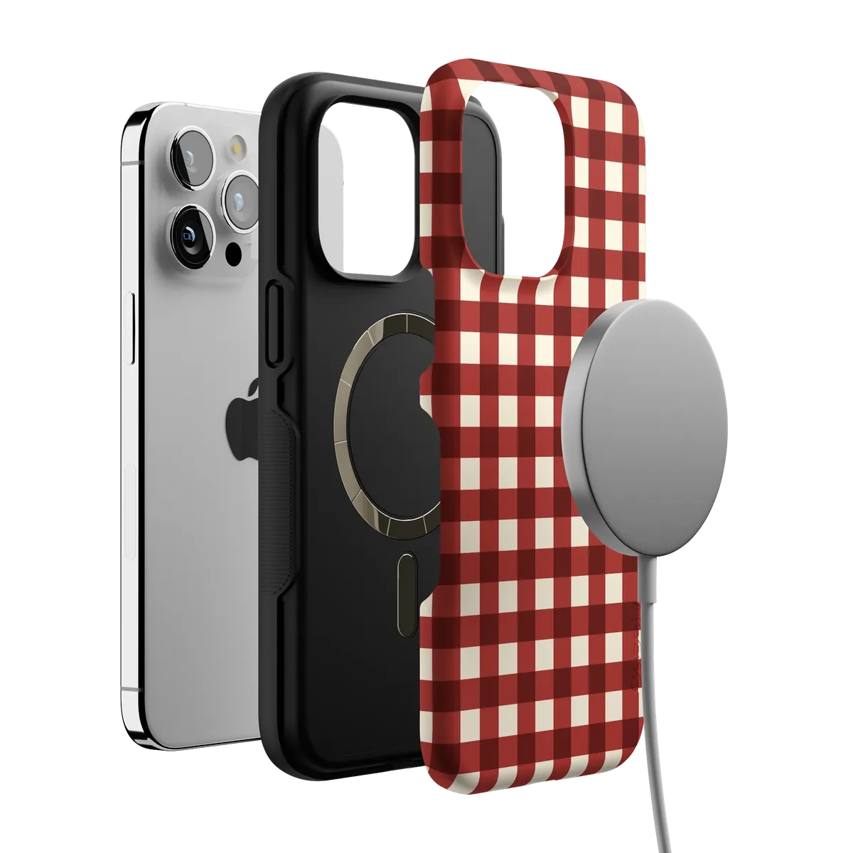 Checked Twice | Red Plaid Case